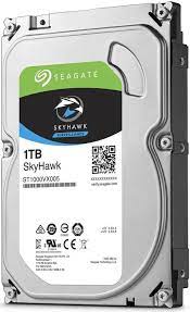 Жесткий диск для видеонаблюдения 1Tb Seagate SkyHawk SATA3 3.5 64Mb ST1000VX005