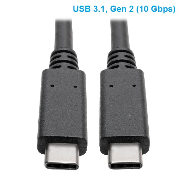 Кабель TrippLite USB-C Cable M M USB 3.1 Gen 2 10 Gbps 5A Rating Thunderbolt 3