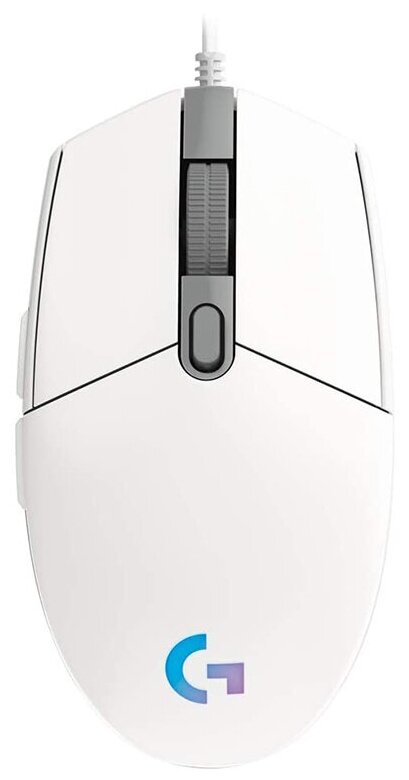 Мышь игровая Logitech G102 LIGHTSYNC  White 910-005824
