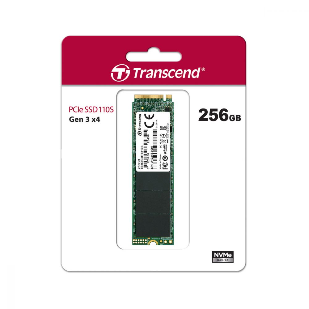 SSD 256GB M2.Transcend TS256GMTE110S 