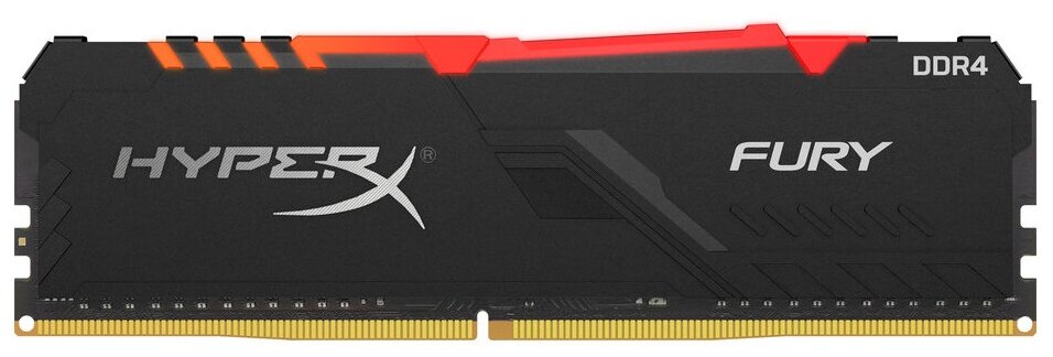 Модуль память оперативная DDR4 Desktop HyperX Fury HX432C16FB3A/8, 8GB, RGB