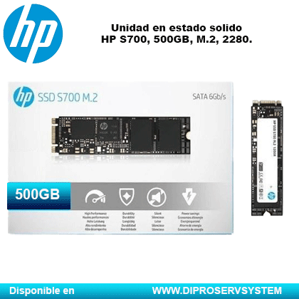 SSD 500GB HP S700 M.2 