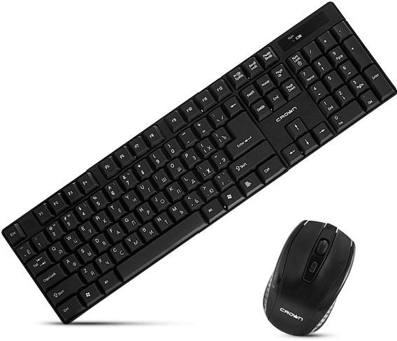 Набор клавиатура и мышь CROWN CMMK-CMMK - 953W