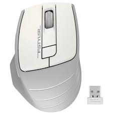 Мышь беспроводная A4tech FG-30S-WHITE Fstyler <2.4GHz, AA, 2000DPI, USB, бесшумный клик>