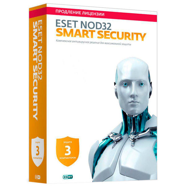 Антивирус Eset Nod32 Smart Security 1год 3ПК