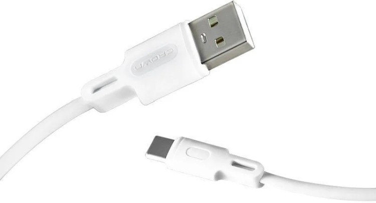 Кабель Crown USB - USB Type-C CMCU-003C white